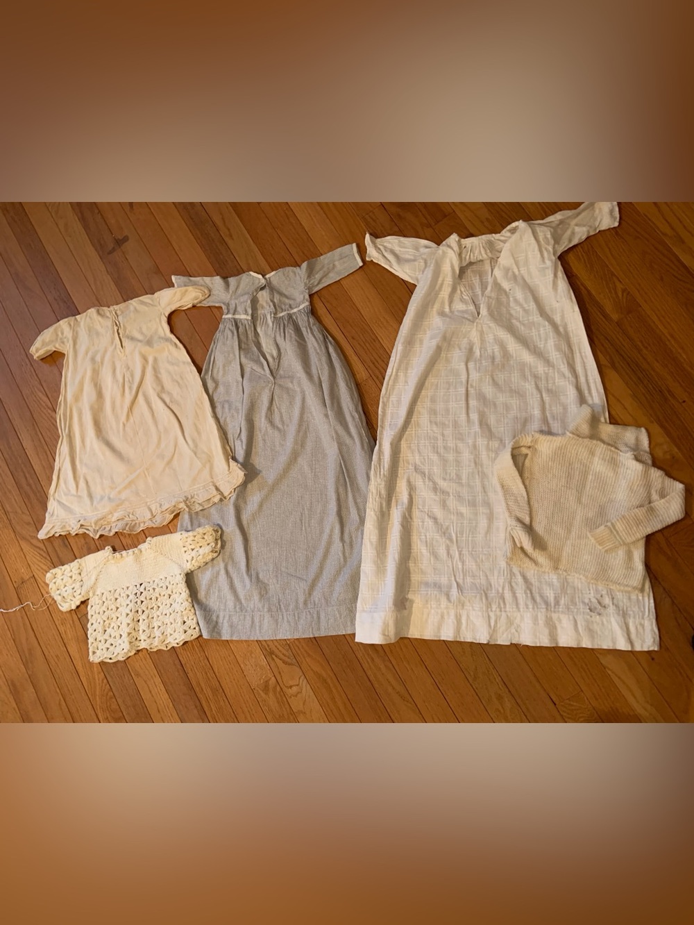 Antique Children’s Clothing lot Early 1900s Appalachia Handmade Can use 4 dolls